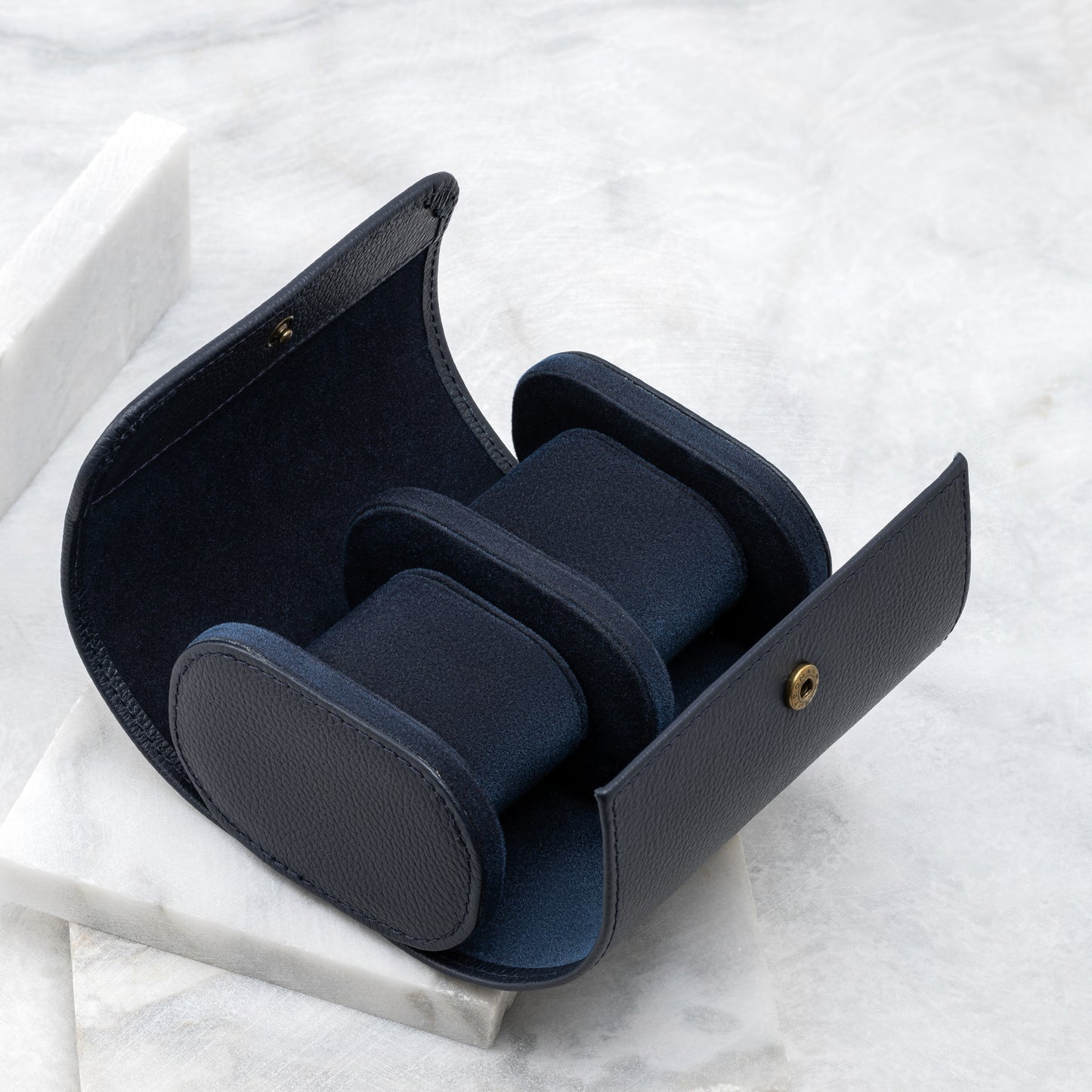 Deluxe Roll Up Watch Organizer - Twin Slots