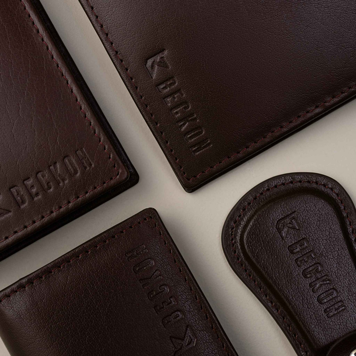 Deluxe 4-in-1 Premium Leather Gift Set