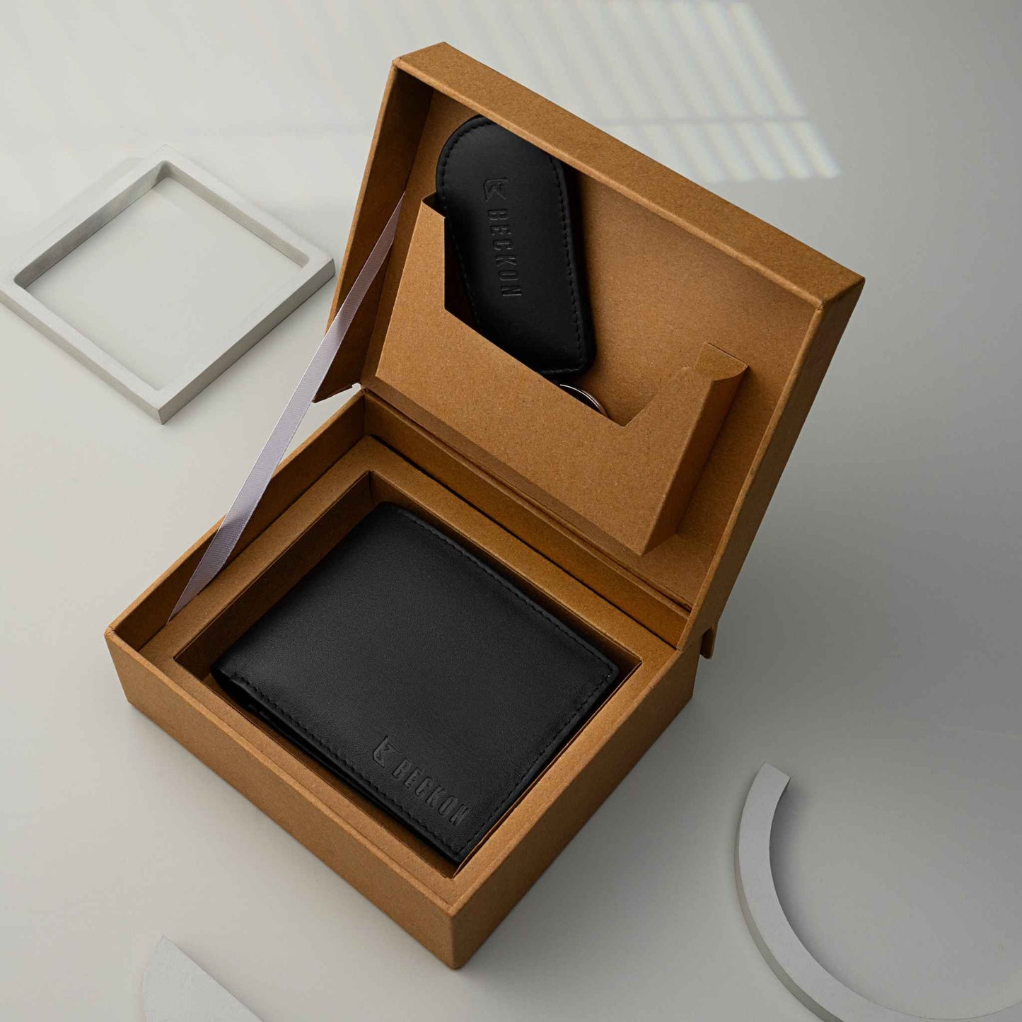 Prestige 2 in 1 Premium Leather Gift Set