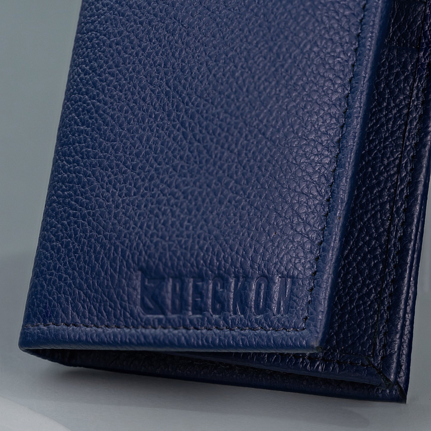 executive slim bifold long wallet men