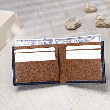 Blue Grain Forge – Premium Leather Wallet