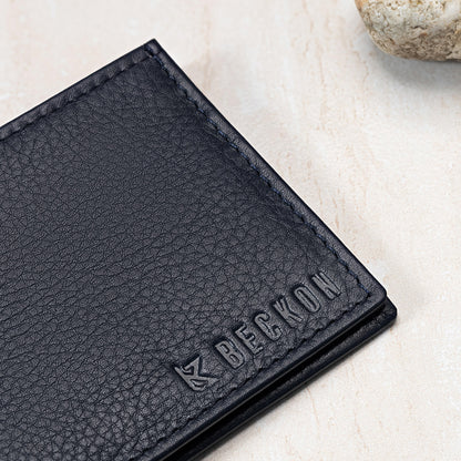 Blue Grain Forge – Premium Leather Wallet