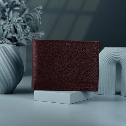 Brown Grain Forge – Premium Leather Wallet