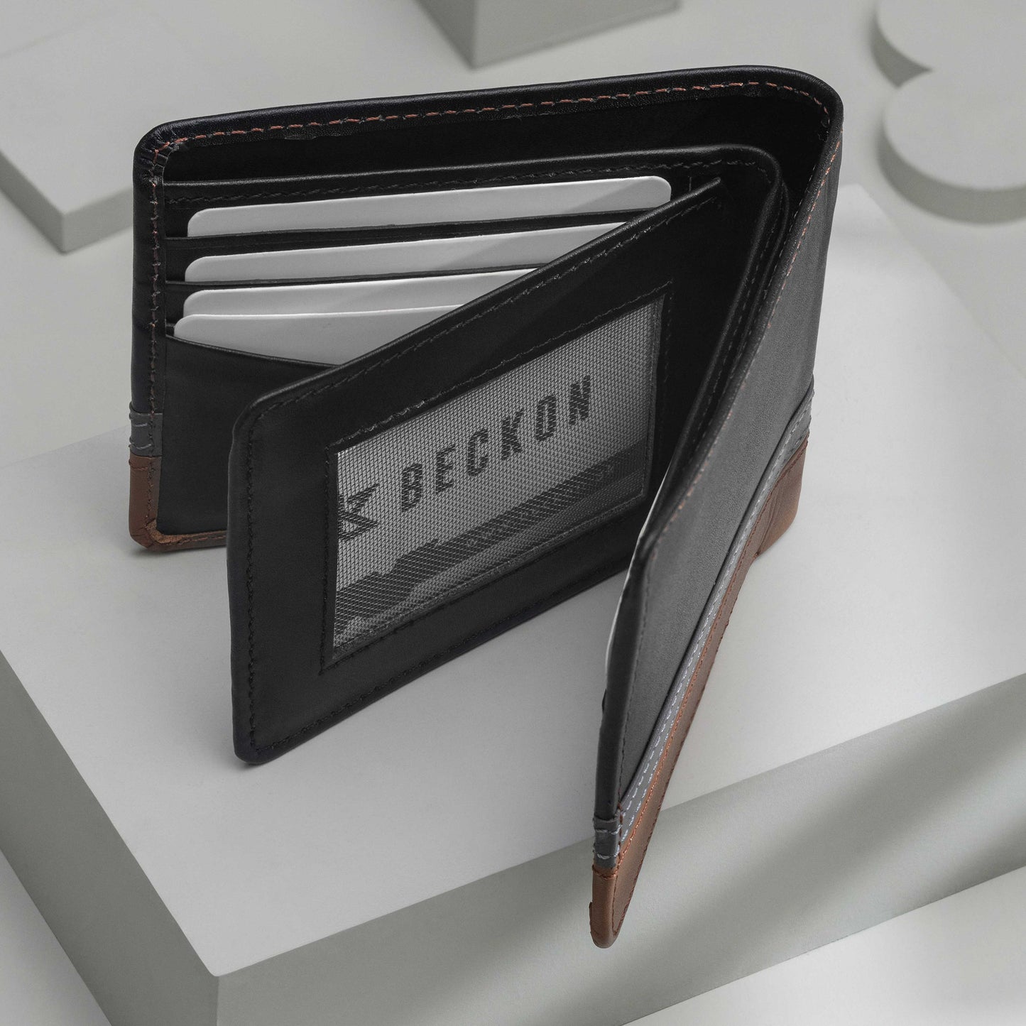 Passable Black Leather Wallet