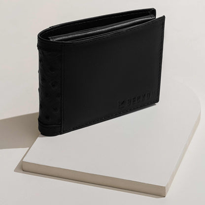 Gentry Black Leather Wallet