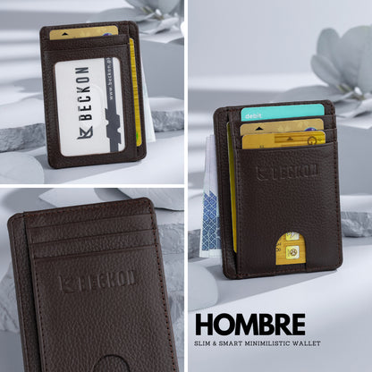 Hombre Brown Wallet