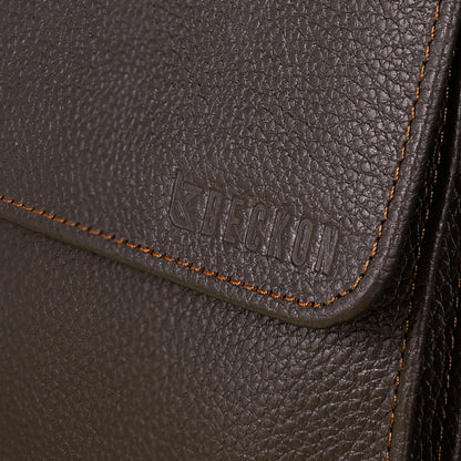 Genuine Leather Sling Bag for Men – Premium Crossbody Travel Organizer