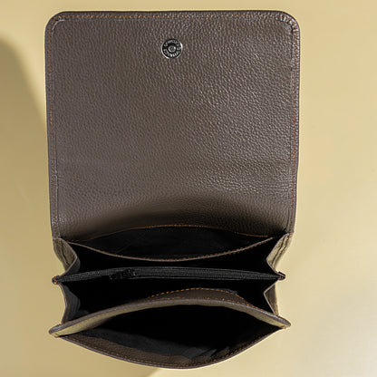 Genuine Leather Sling Bag for Men – Premium Crossbody Travel Organizer