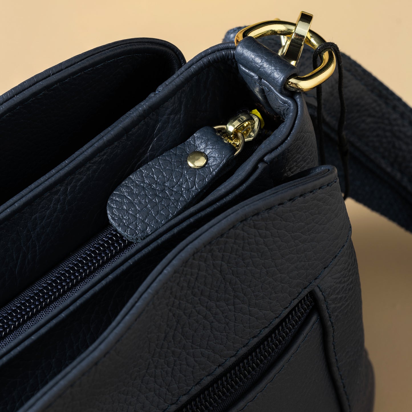 Luxury Leather Crossbody Bag for Women – Genuine Cowhide Handbag