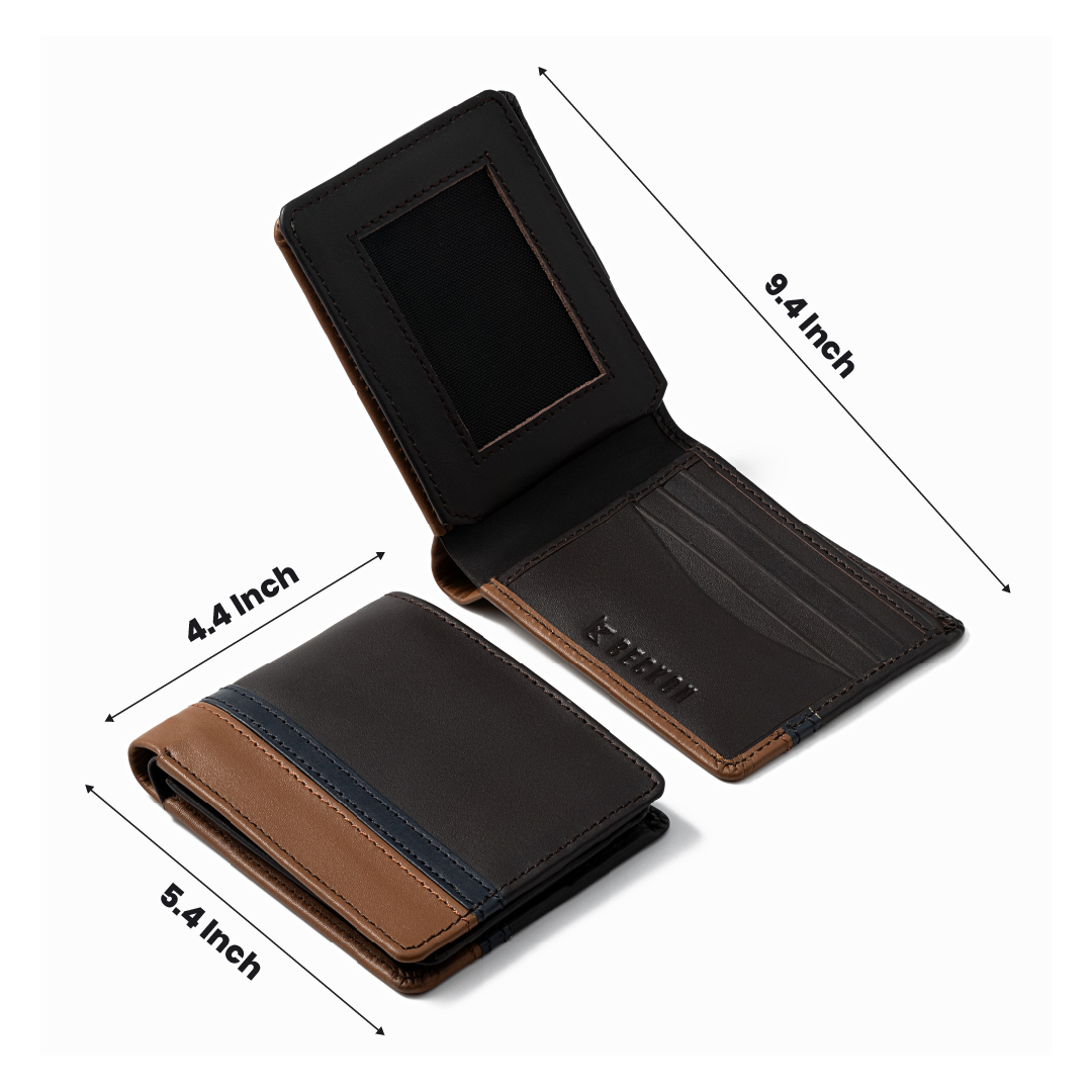 Passable Brown Leather Wallet