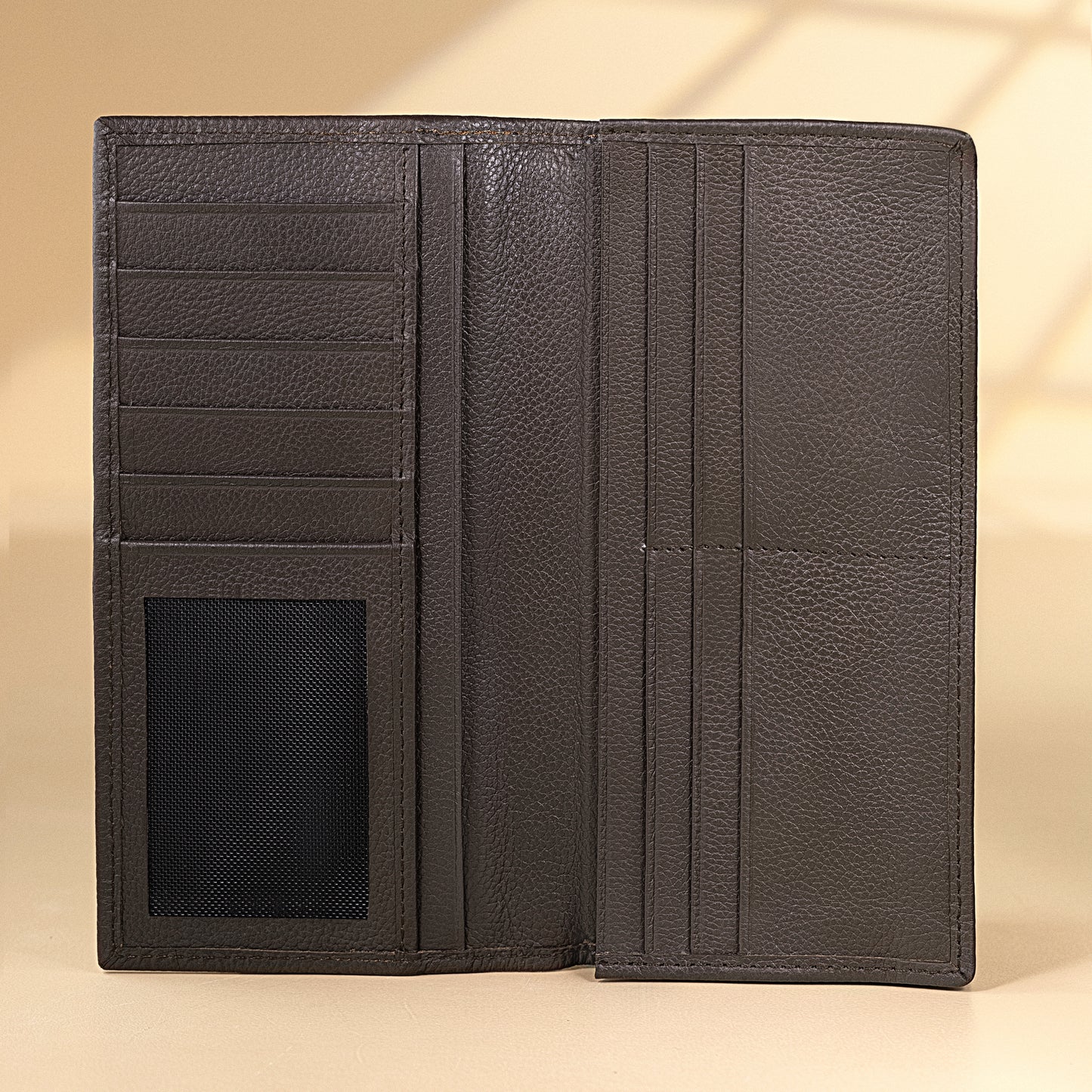 Valorous Genuine Leather Long wallet | 12 card slots, Cash & Zipper Pocket 