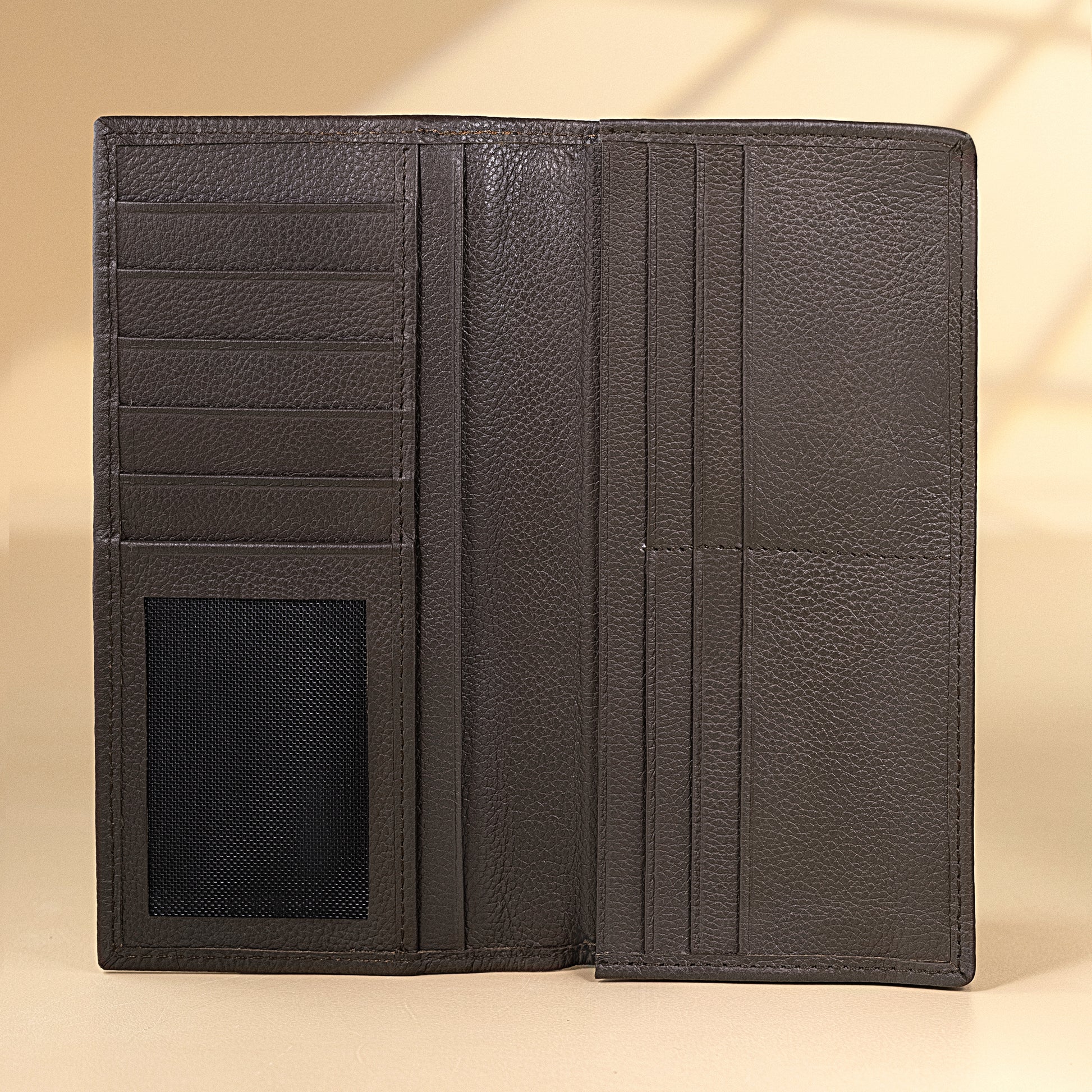 Valorous Genuine Leather Long wallet | 12 card slots, Cash & Zipper Pocket 