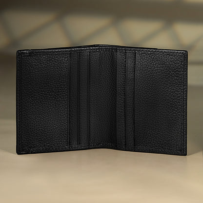 Beckon Noir Bifold Leather Wallet