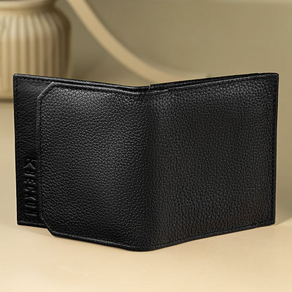 Beckon Noir Bifold Leather Wallet