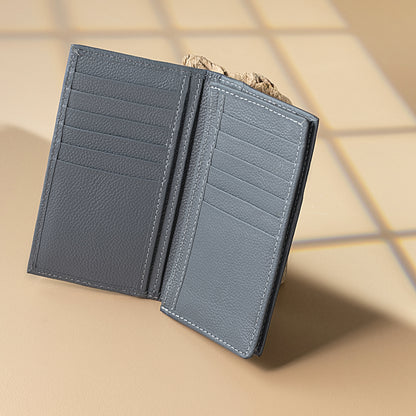 drifter multi card long wallet dual cash pockets