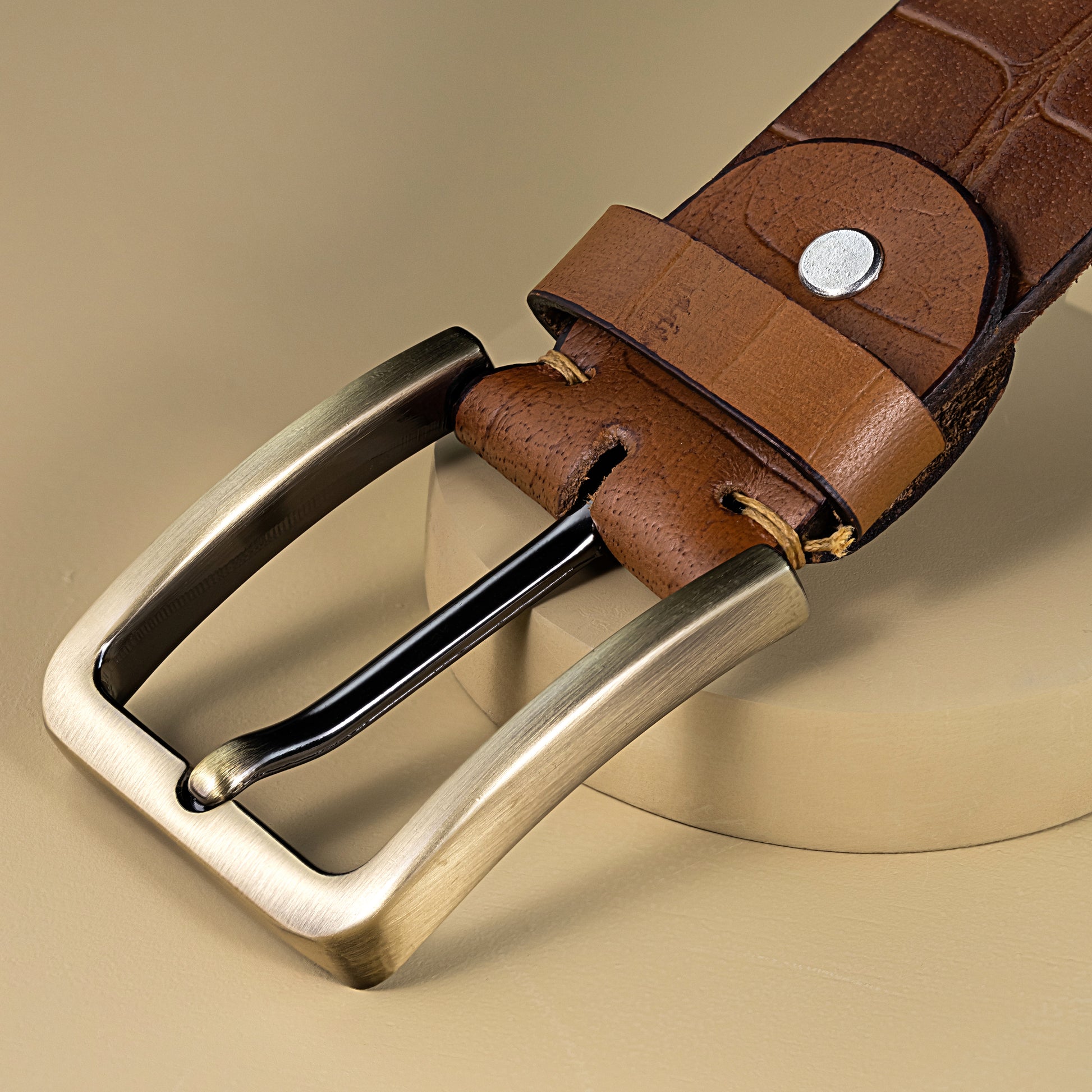 legacy croco leather belt for men