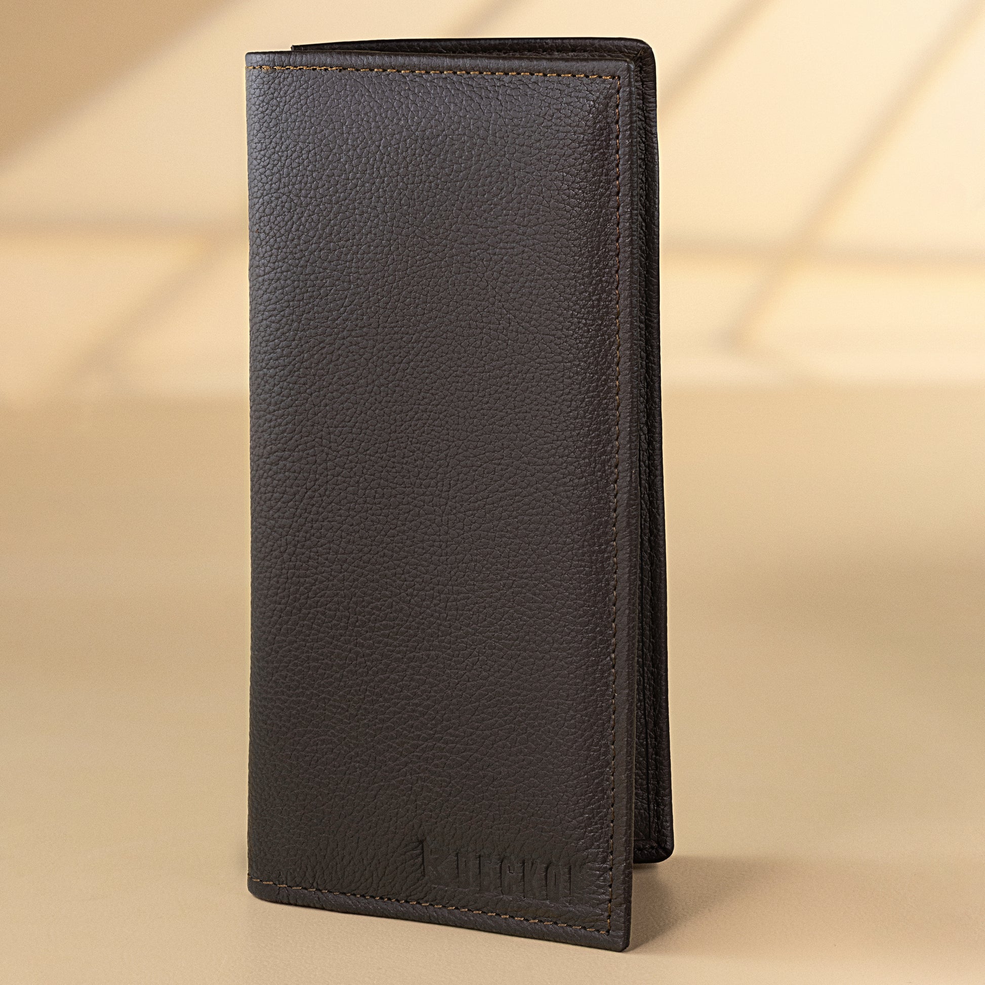 valorous genuine leather long wallet with 12 card slots
